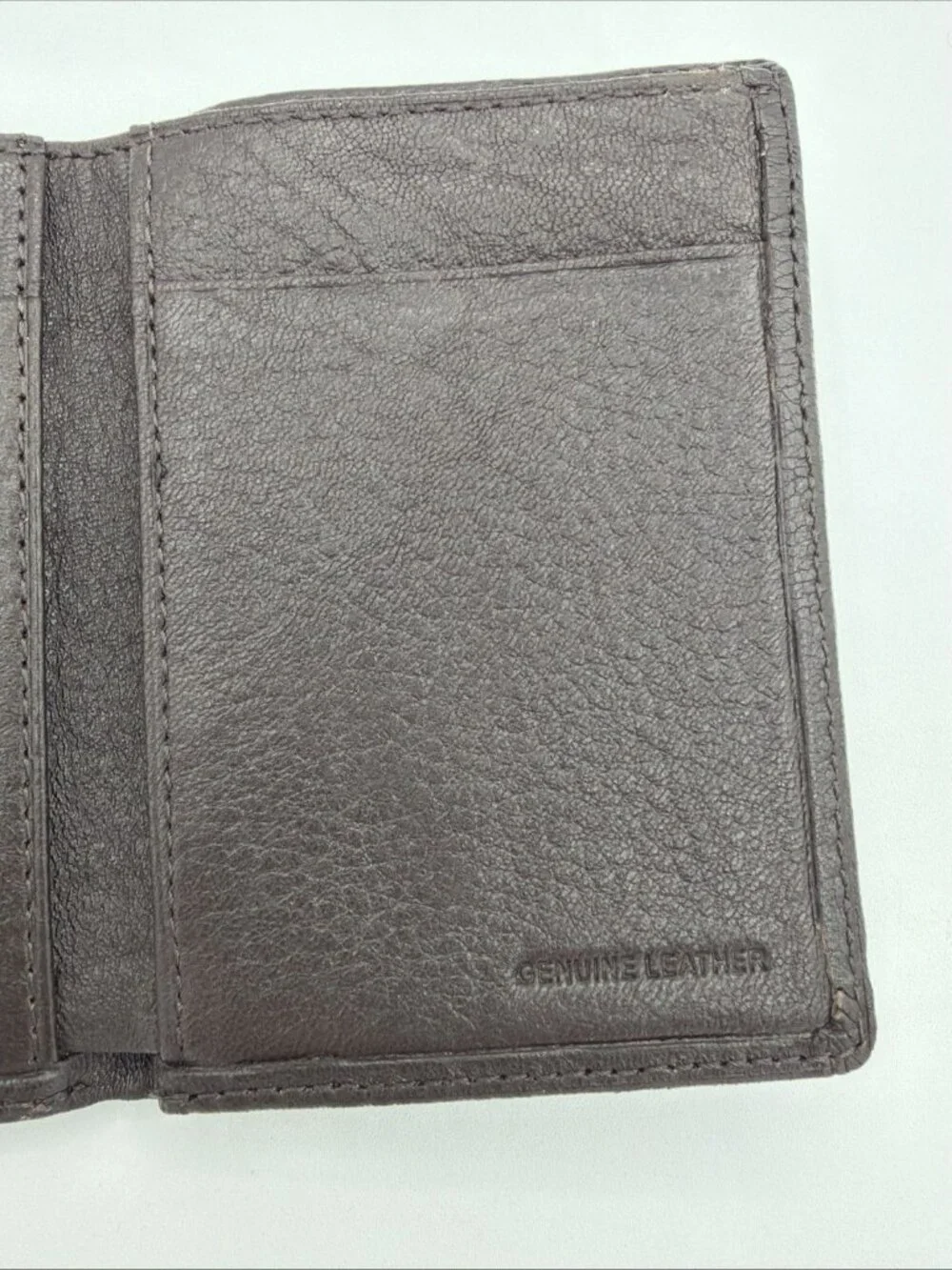 Wilson’s Bi-fold Leather Wallet, Dark Brown